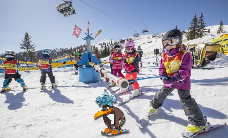 Children's ski course in Flachau