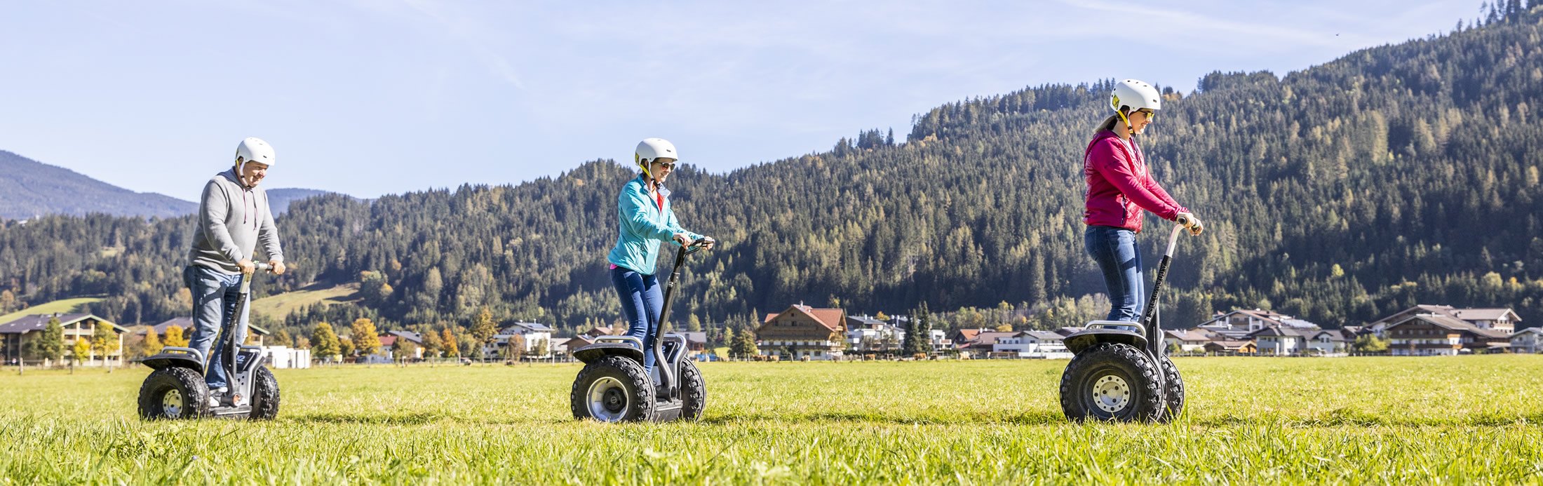 Guided Segway tours in Flachau with Sport am Jet